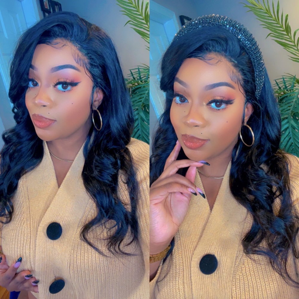22” Body Wave 13x4 HD Lace Frontal Wig - Human Hair